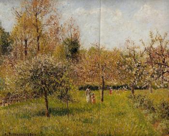 卡米耶 畢沙羅 Spring at Eragny 卡米耶 畢沙羅 Spring at Eragny